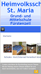 Mobile Screenshot of heimvolksschule.de